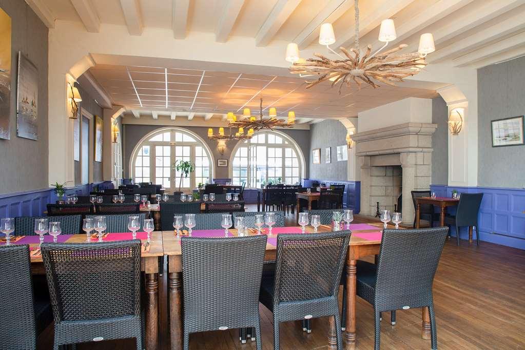 Hotel Les Residences D'Armor دوارنونيه المطعم الصورة